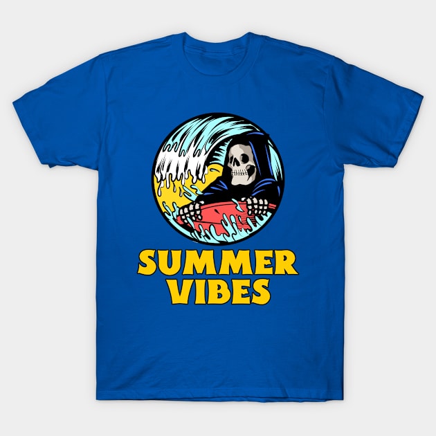 Summer Vibes1 T-Shirt by joshsmith